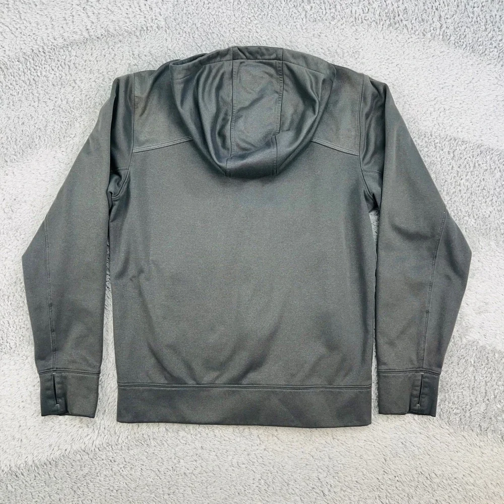 The North Face Men's Canyonlands Full‎ Zip Hoodie Small Black Grey Fleece F15